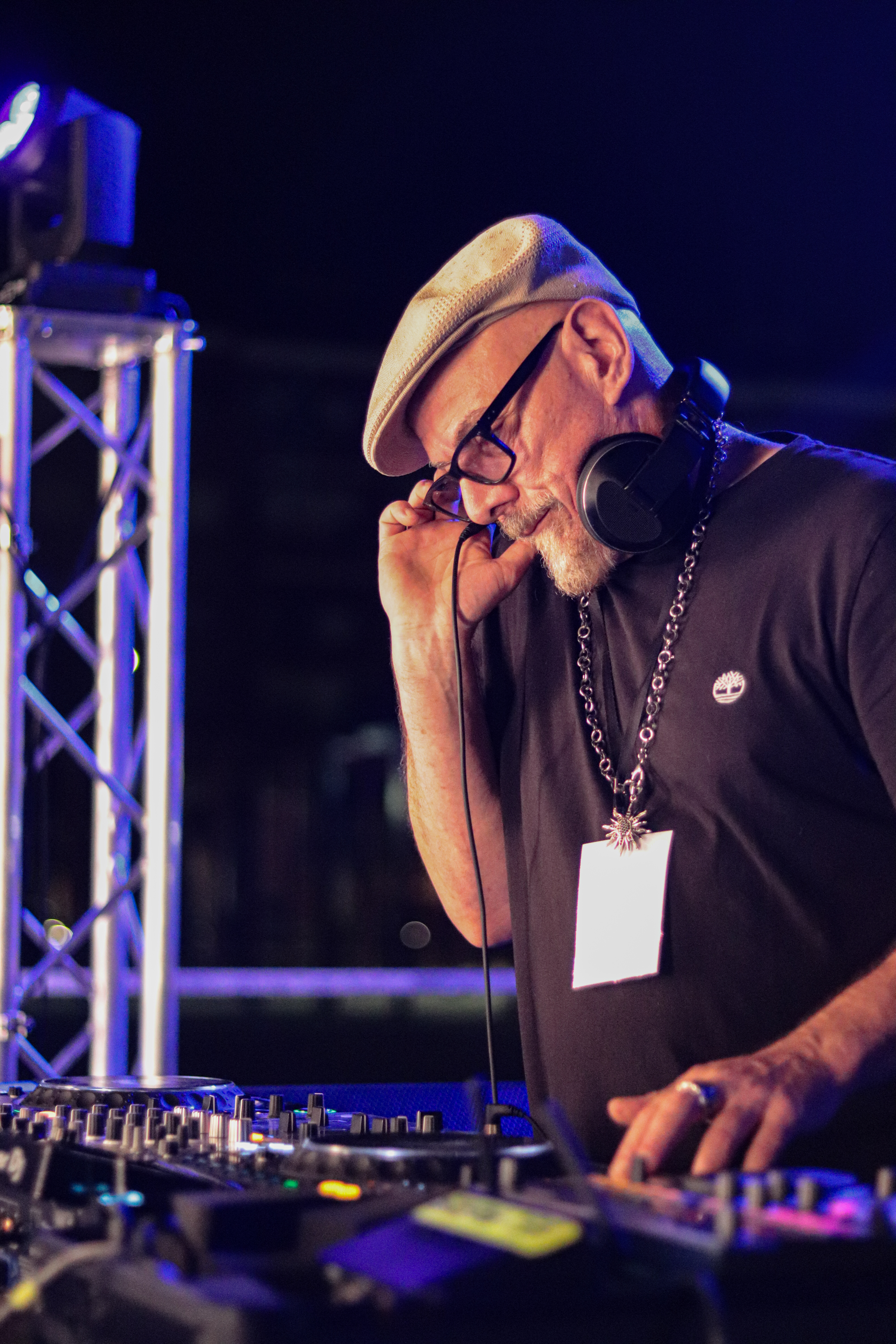 Allestimento service audio e luci per Roberto Molinaro